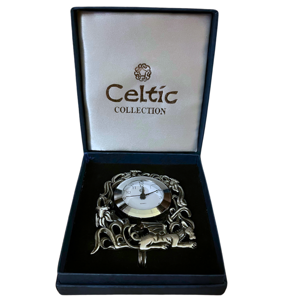 Small Welsh Celtic Clock