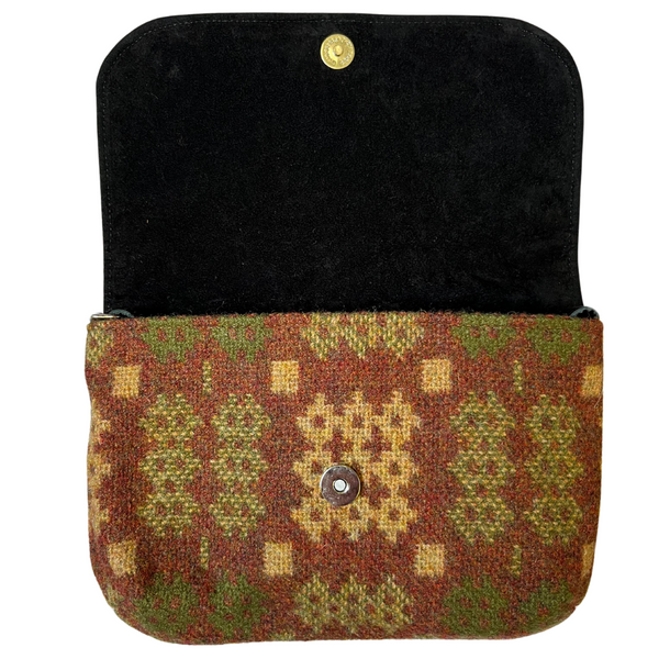 Welsh Tapestry Handbag - Chesnut