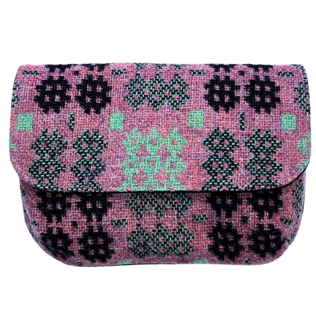 Welsh Tapestry Handbag - Pink Amaranth