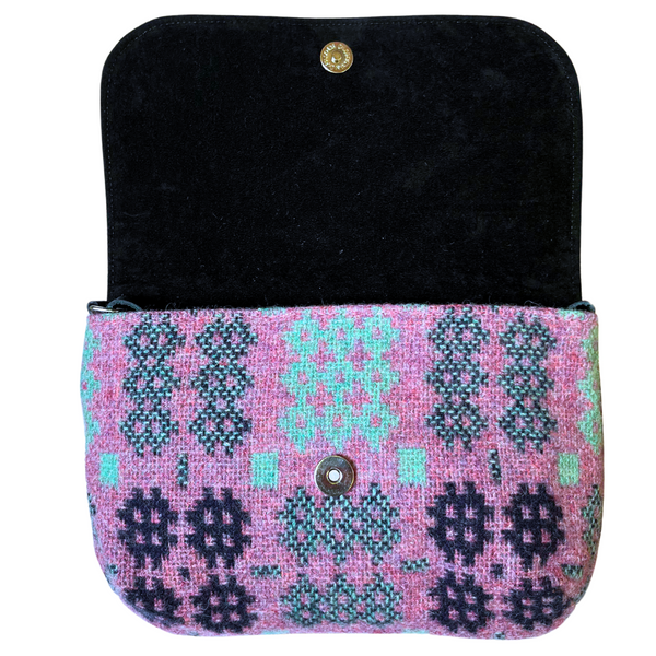 Pink Amaranth Welsh Tapestry Handbag