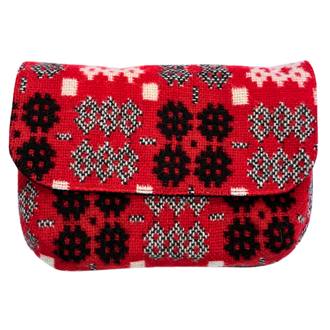 Red Welsh Tapestry Handbag