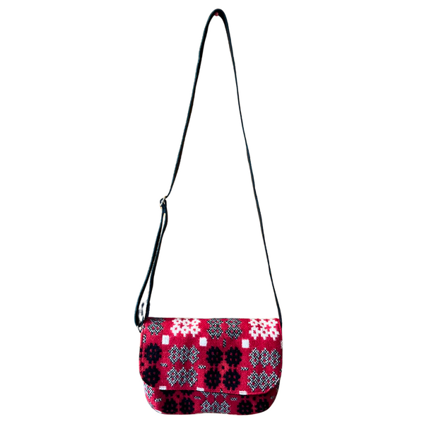 Red Welsh Tapestry Handbag