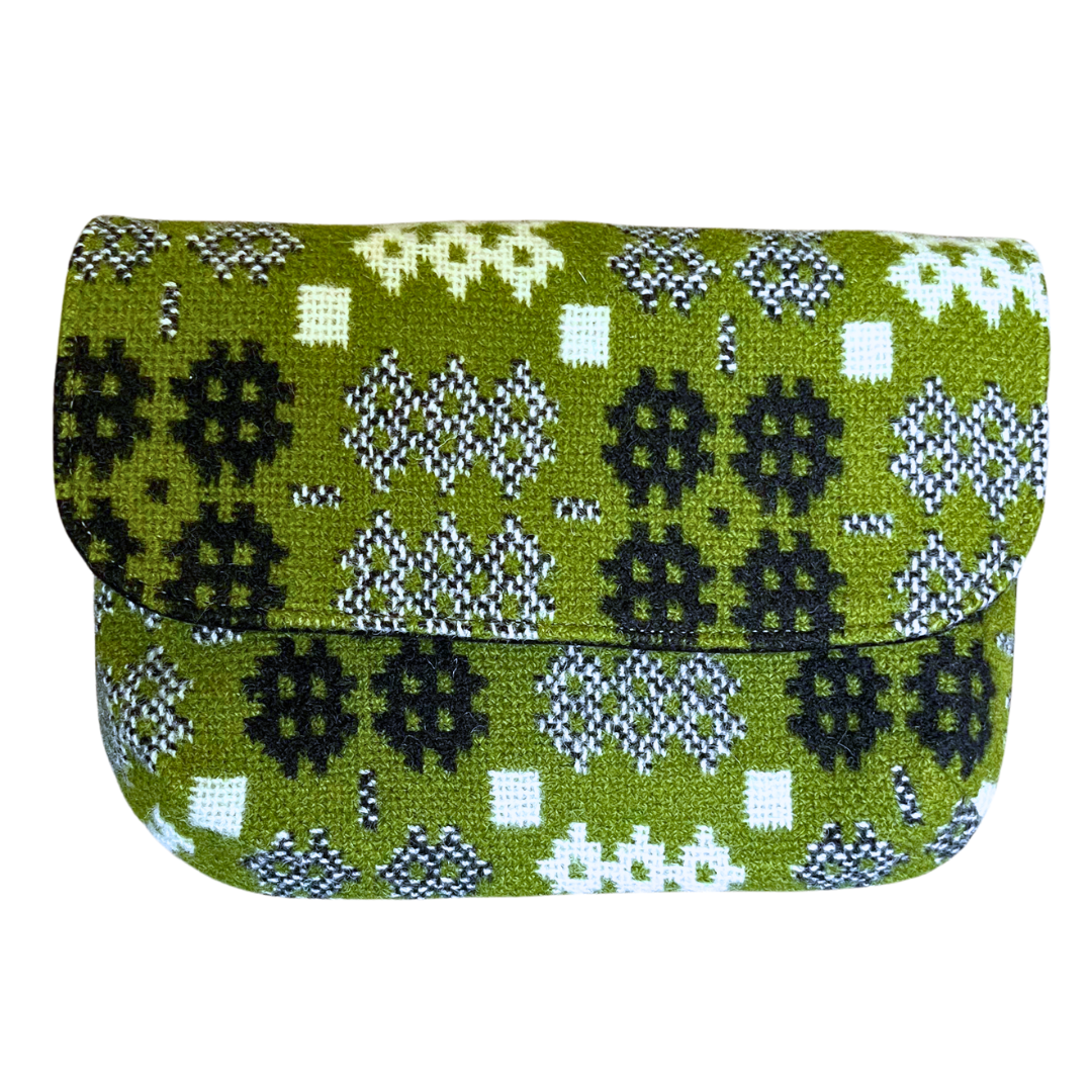 Green Welsh Tapestry Handbag