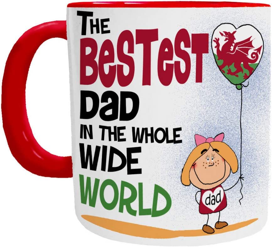 Besteset Dad Mug (English - Girl) - Mugbys