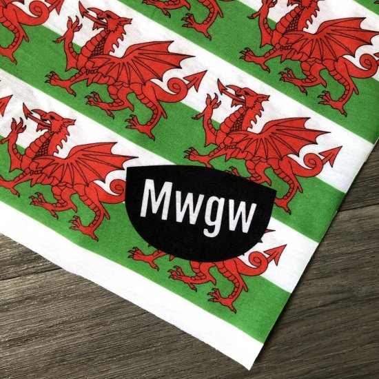 Bandana MWGW - Baner Cymru