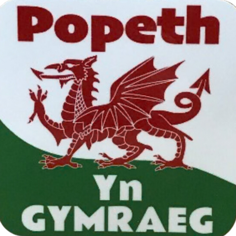 'Popeth yn Gymraeg' Coaster