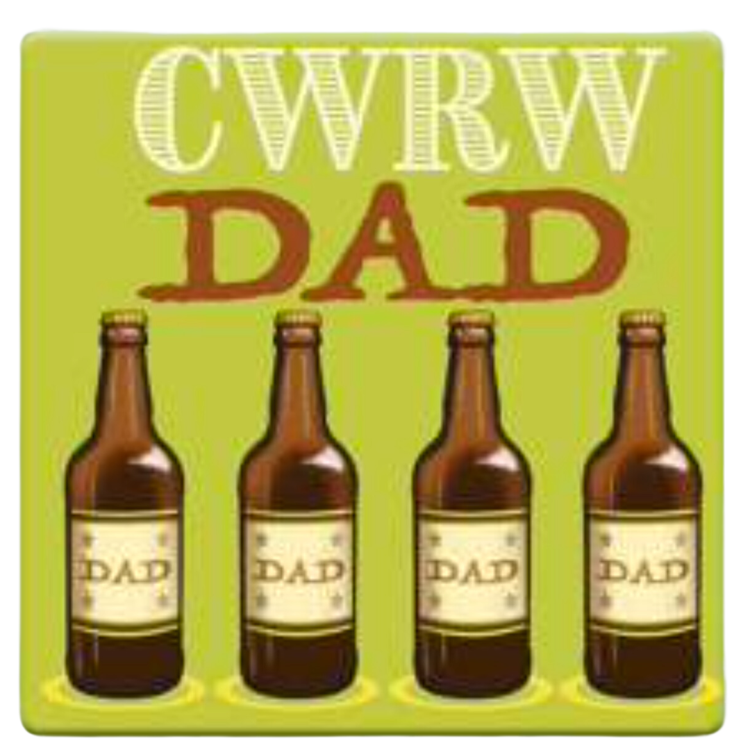 Cwrw Dad (Dad's Beer) Coaster