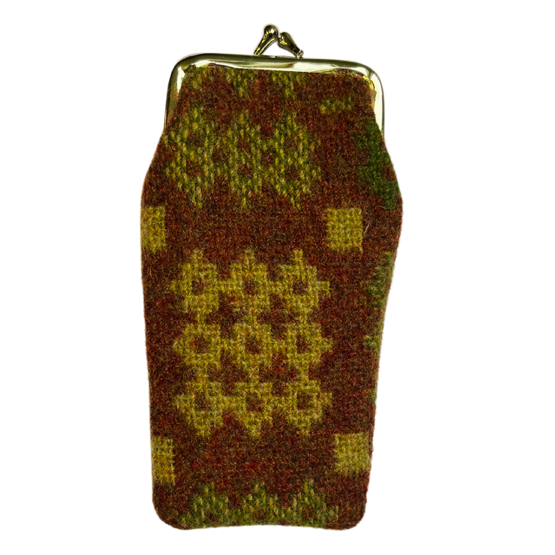 Welsh Tapestry Glasses Case - Autumn Colours