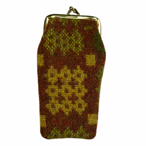 Autumn Welsh Wool Glasses Case