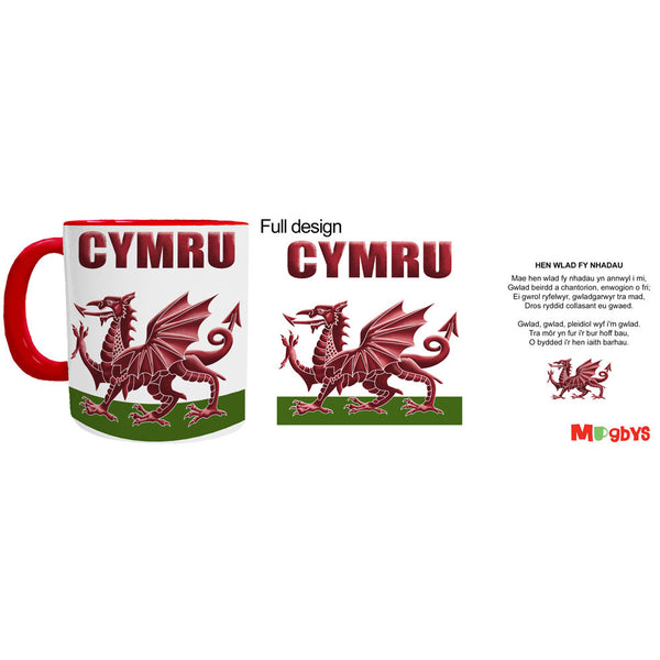 Cymru - national anthem Mug - Mugbys