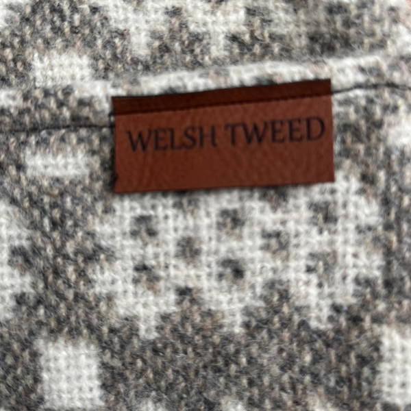 Welsh Tapestry Hot Water Bottle Cover - Grey