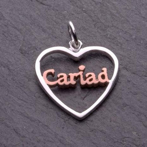 Cariad (Love) Pendant Necklace - P130543 Rose Gold