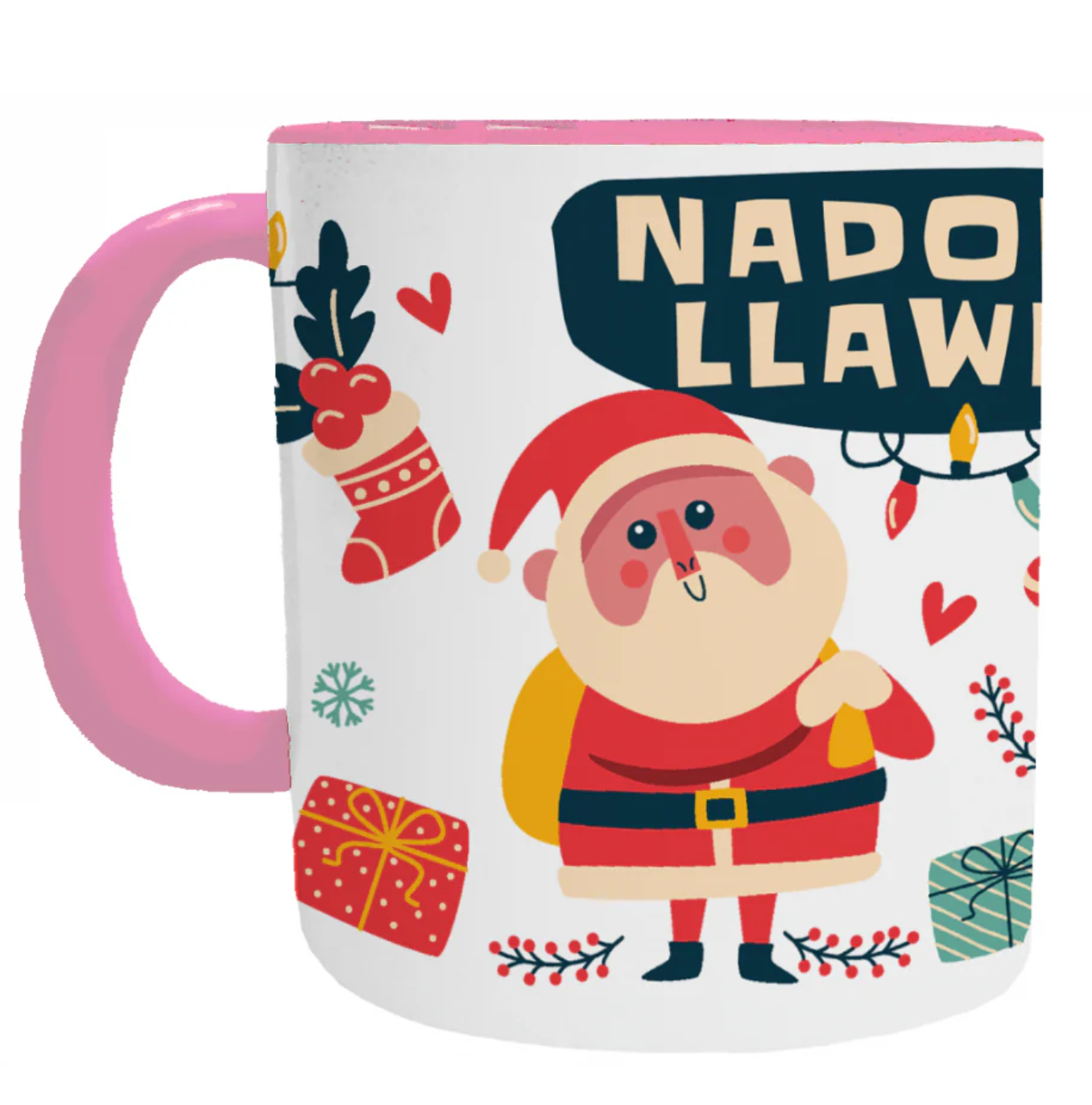 Christmas Cartoon Santa Mug - Mugby