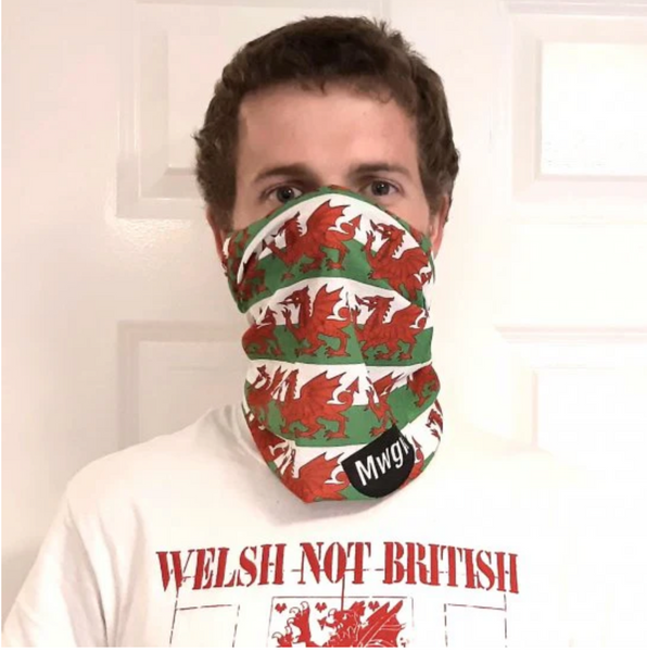 Bandana MWGW - Baner Cymru