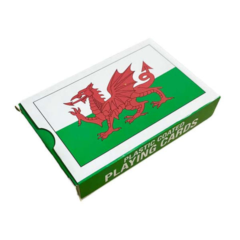 Welsh Dragon Flag Playing Cards