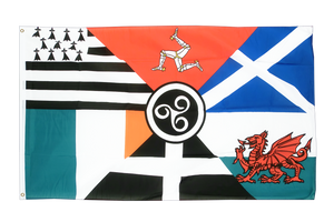 Celtic Nations Flag 5' x 3' - Welsh Flags