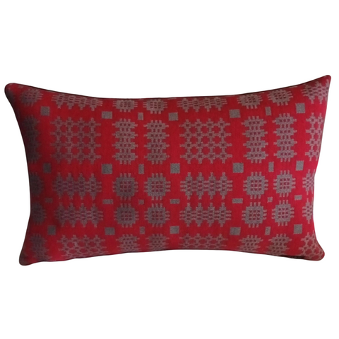 Red Welsh Tapestry Cushion