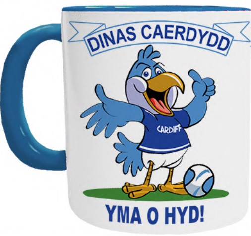 Cardiff City Welsh Mug - Mugbys