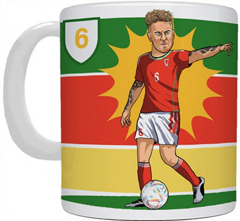 Joe Rodon Welsh Football Player Mugs - Mugbys